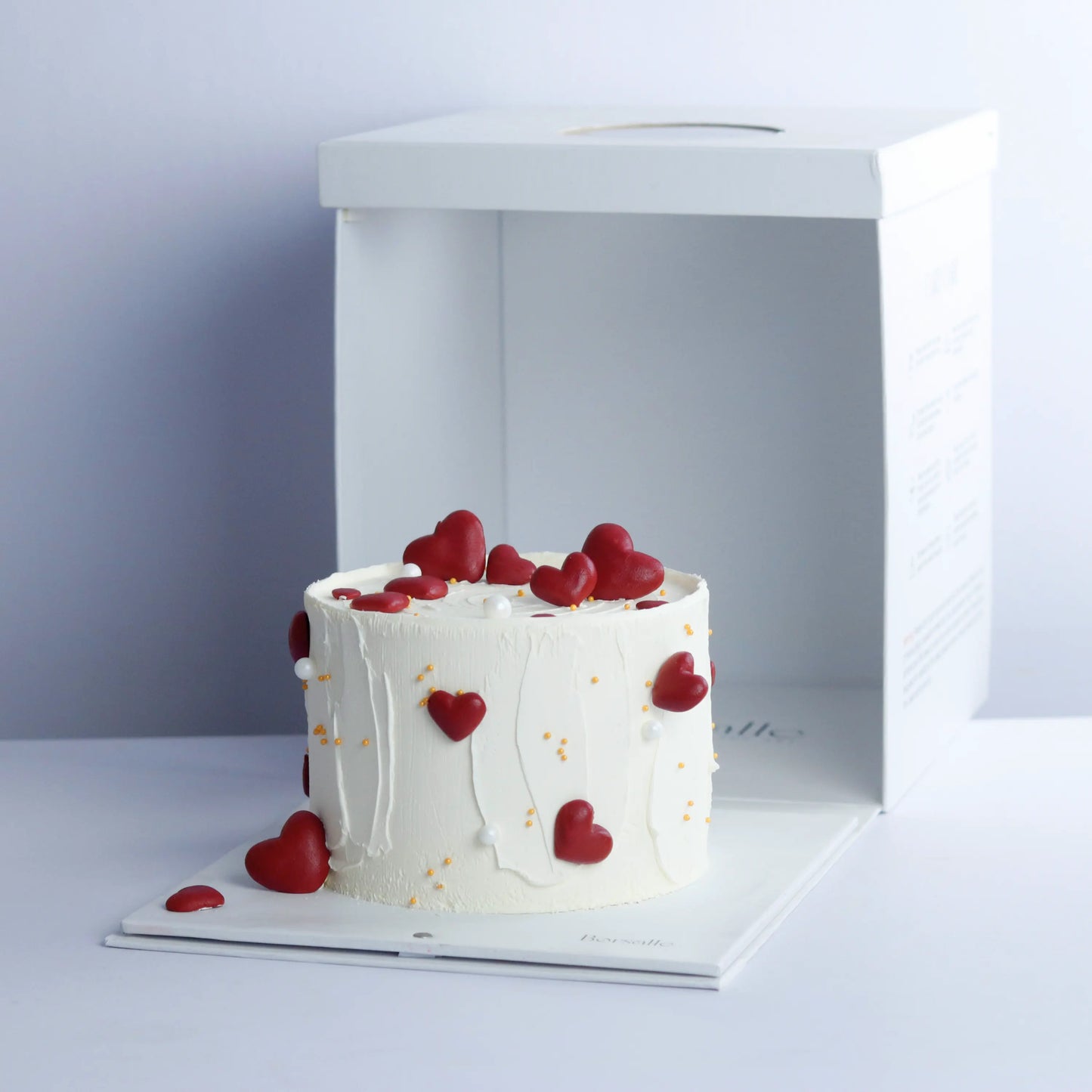 Love in White Cake