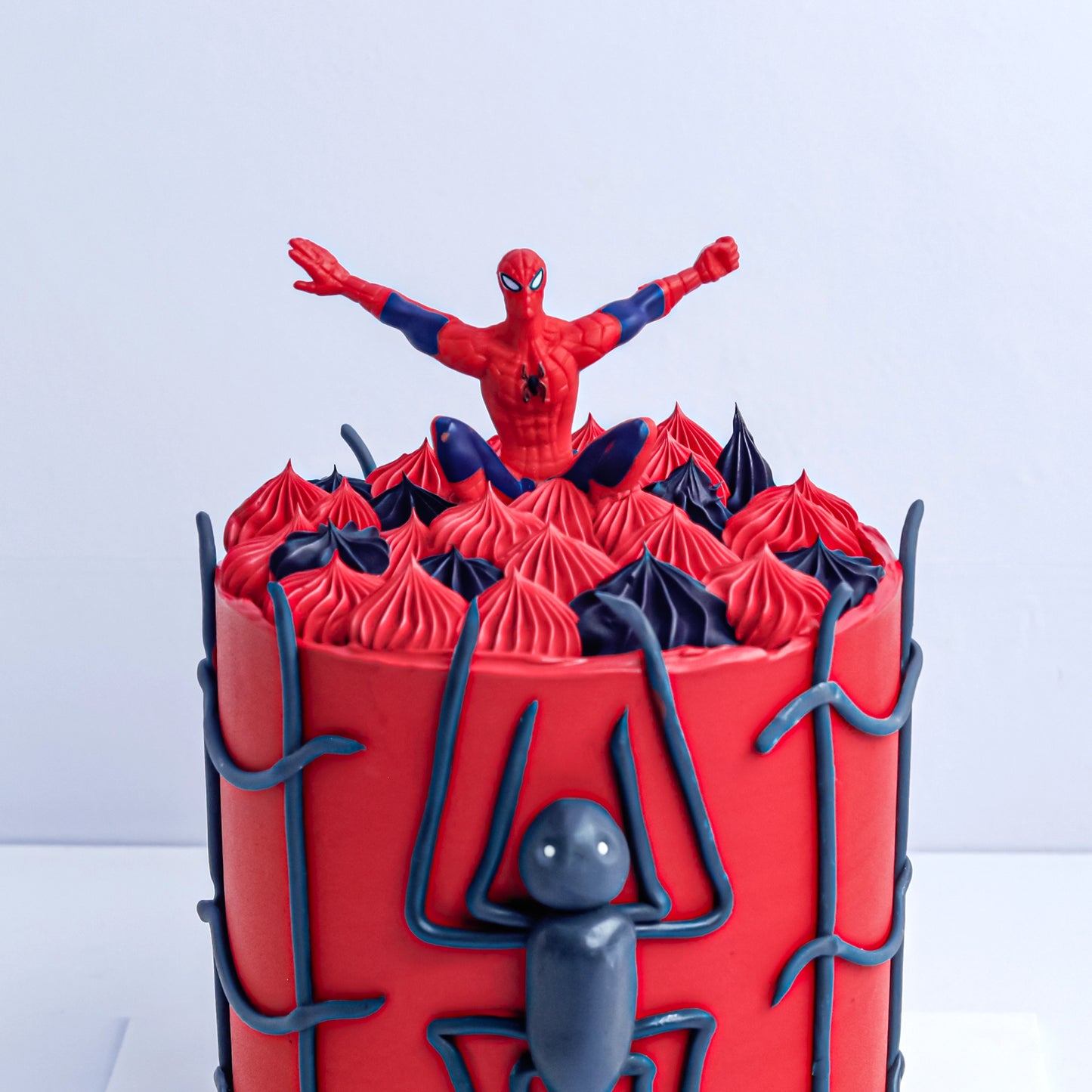 Spider-Man Theme Cake