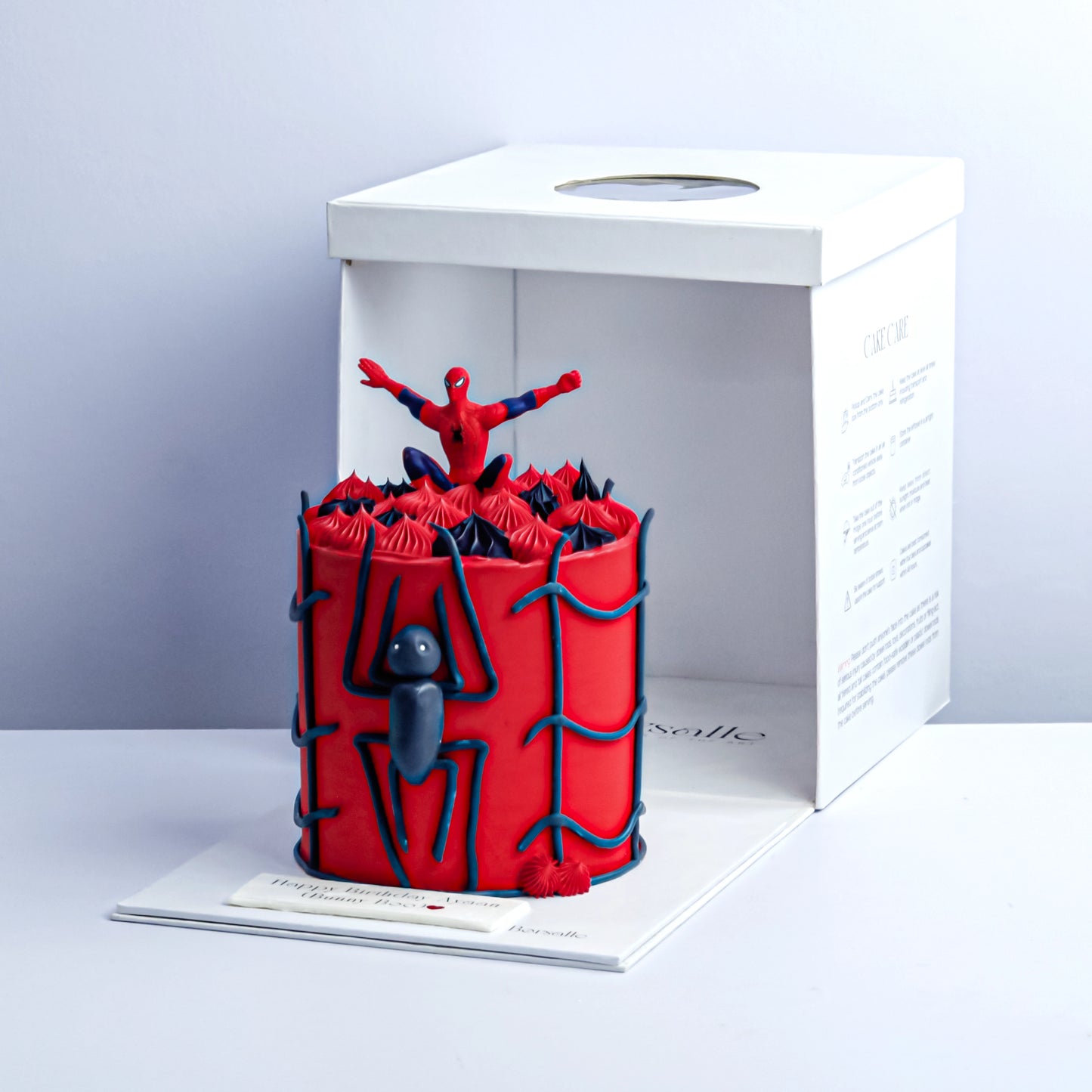 Spider-Man Theme Cake