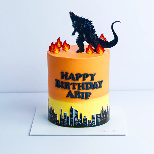 Godzilla Cake
