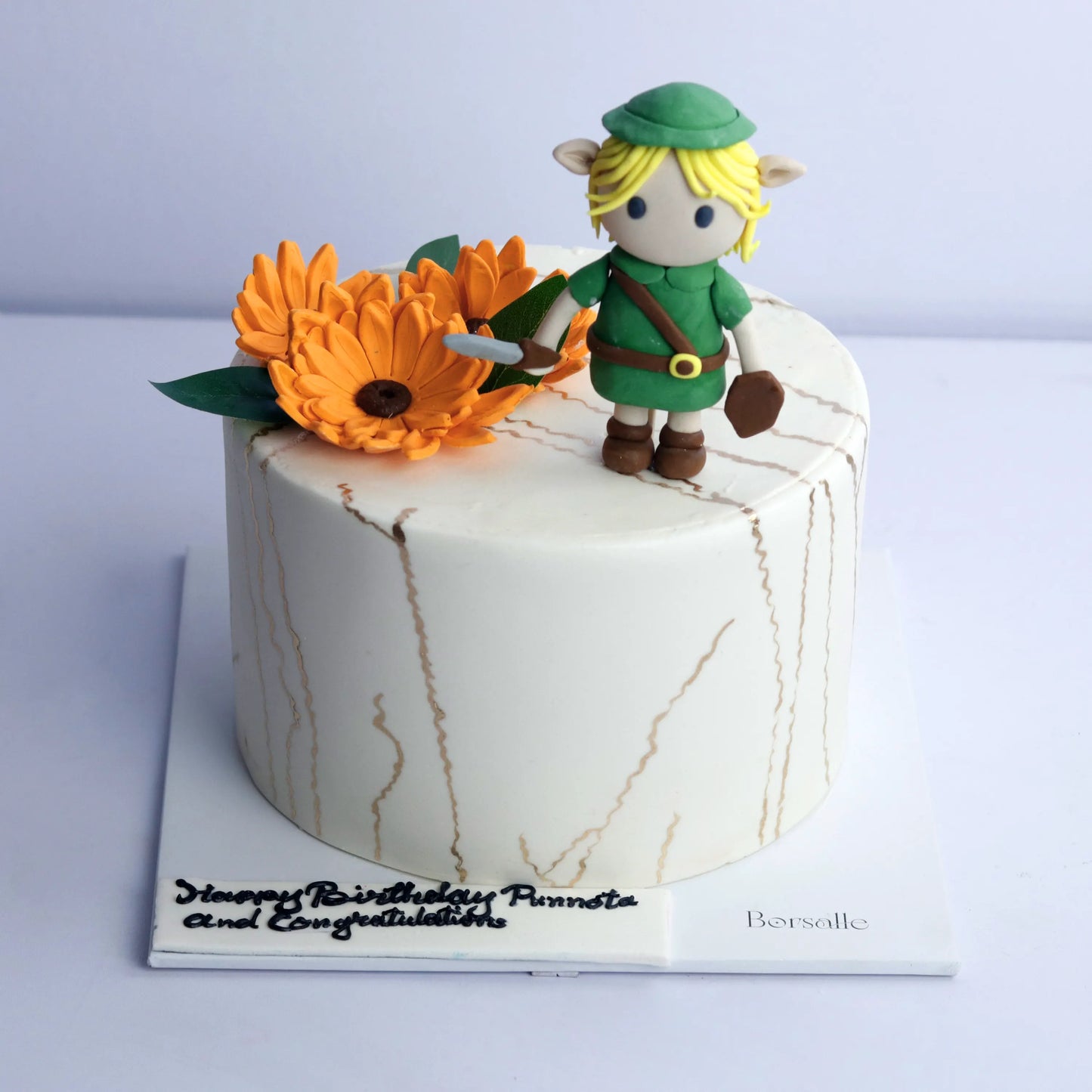 Mr Goblin's Floral Cake