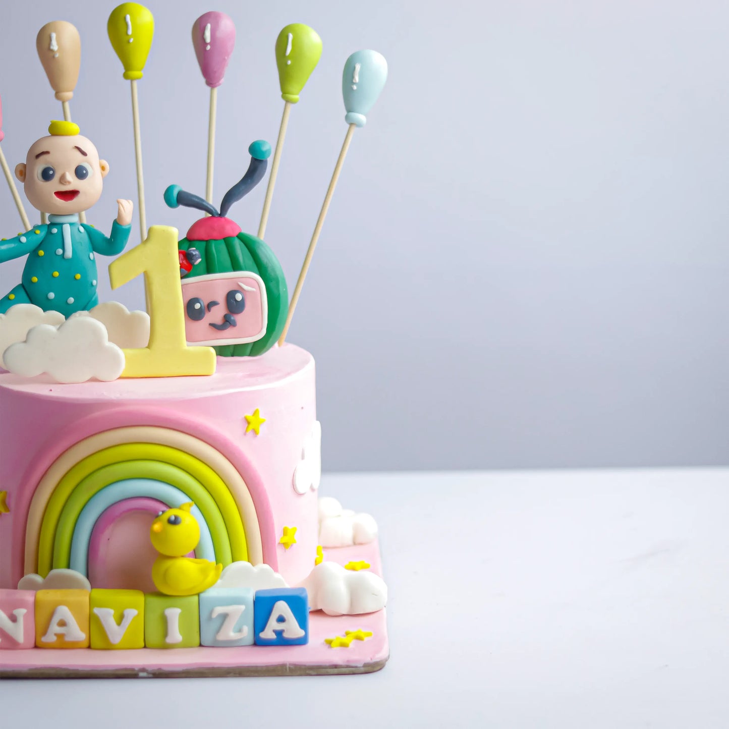 Cocomelon Kids Birthday Cake