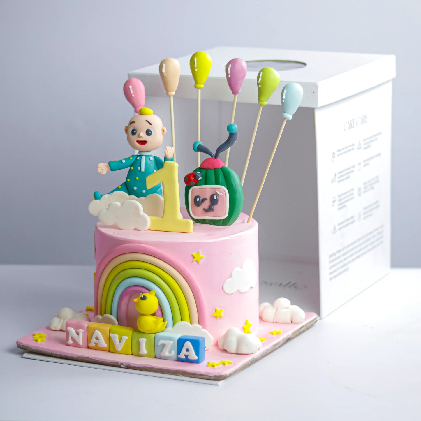 Cocomelon Kids Birthday Cake