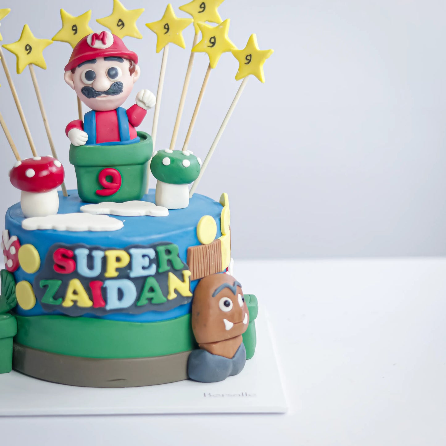 Supar Mario Birthday Cake