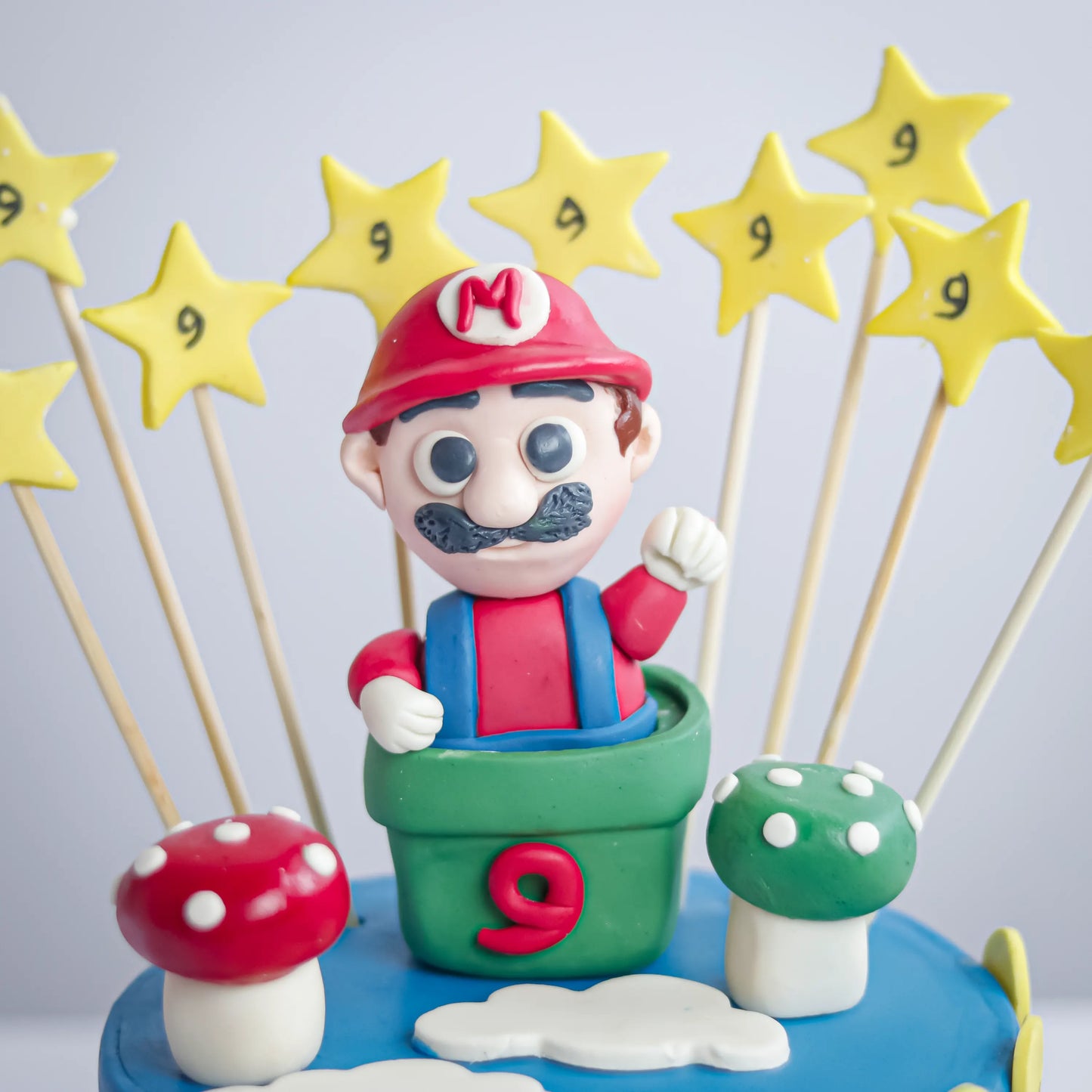 Supar Mario Birthday Cake