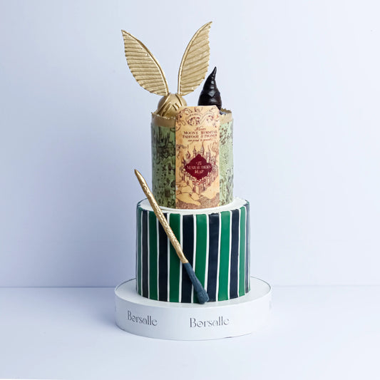 Two-Tier Harry Potter Magic Cake