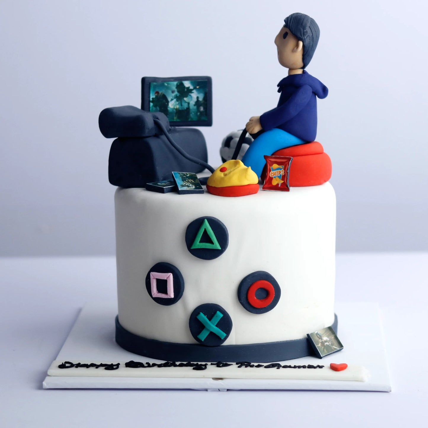 Couch Potato Gamer Cake