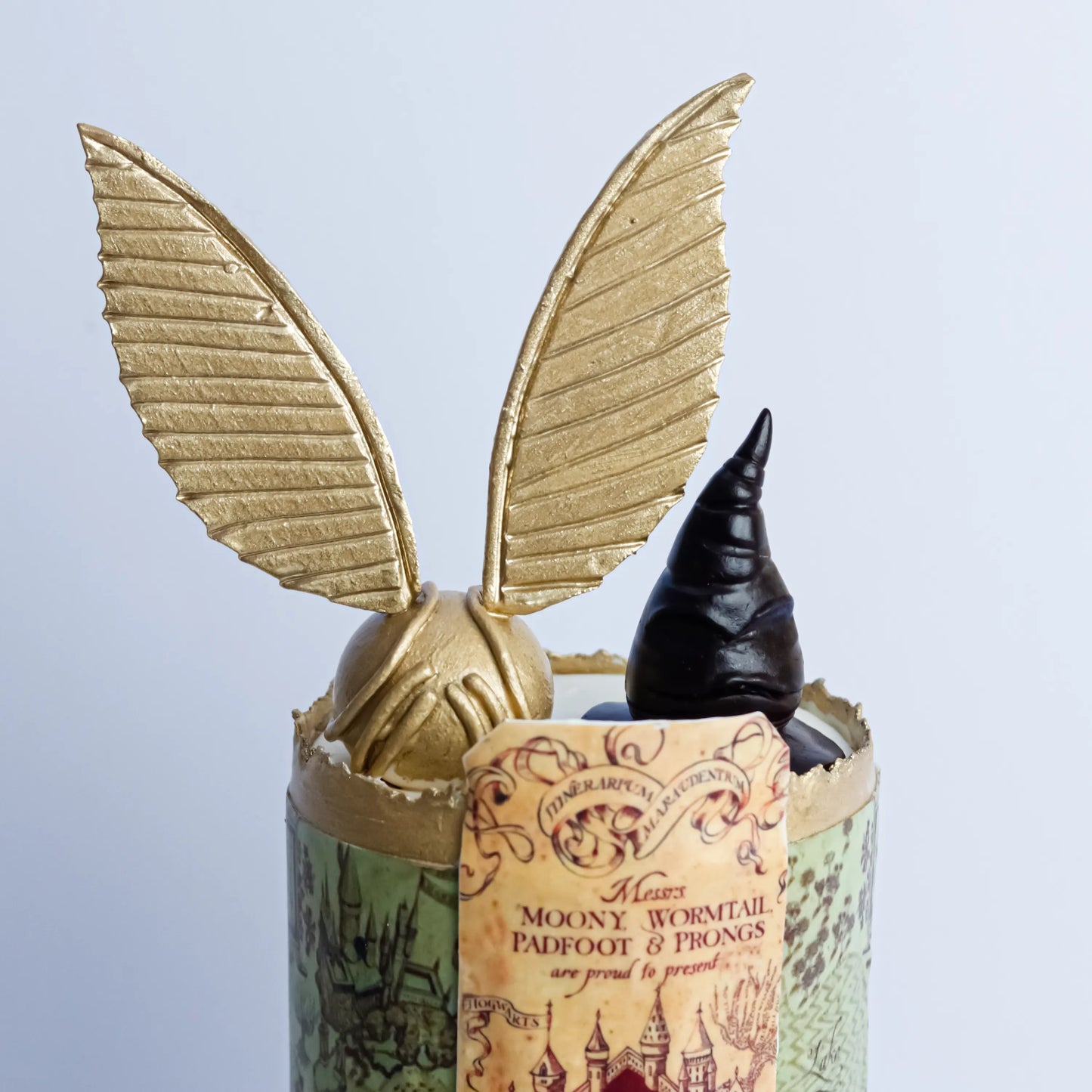 Two-Tier Harry Potter Magic Cake