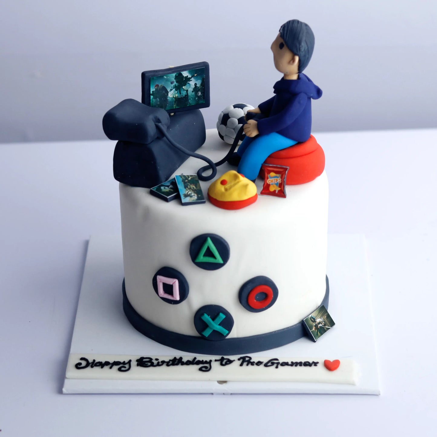 Couch Potato Gamer Cake