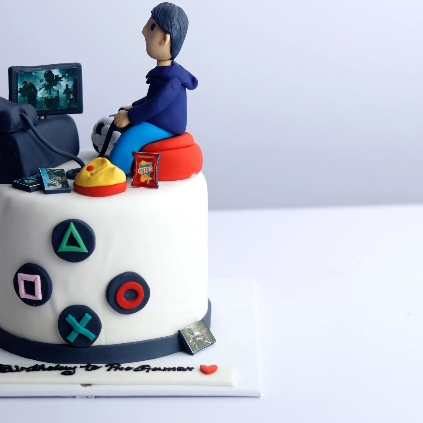 Couch Potato Gamer Cake