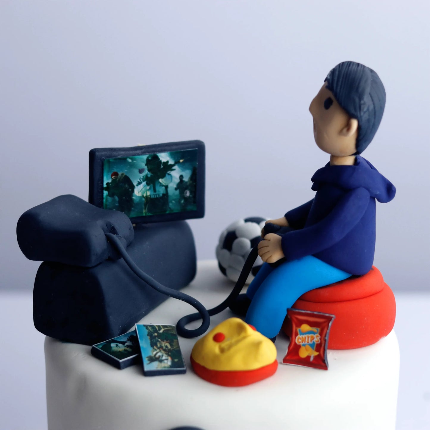 Couch Potato Gamer Cake