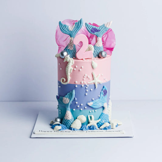 Mermaid Magic Cake