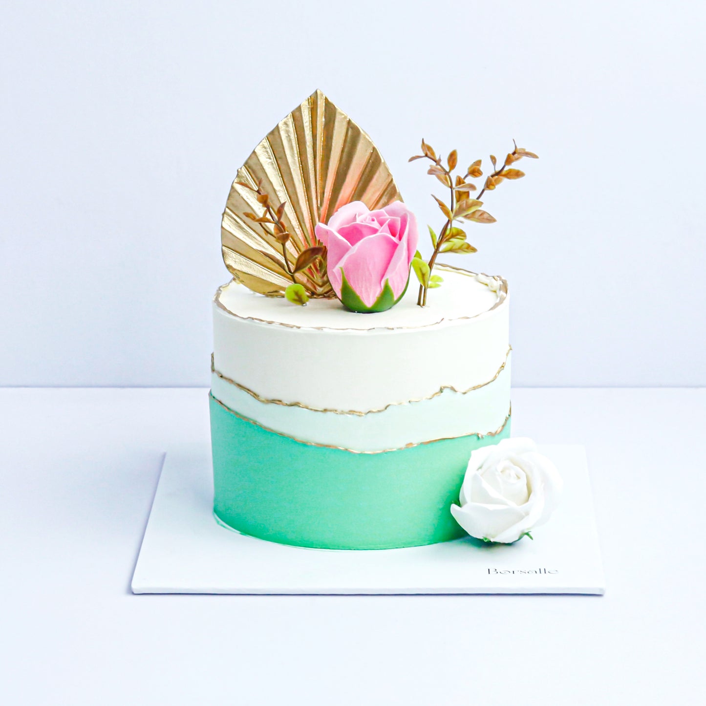 Mad Hattered Floral Anniversary Cake