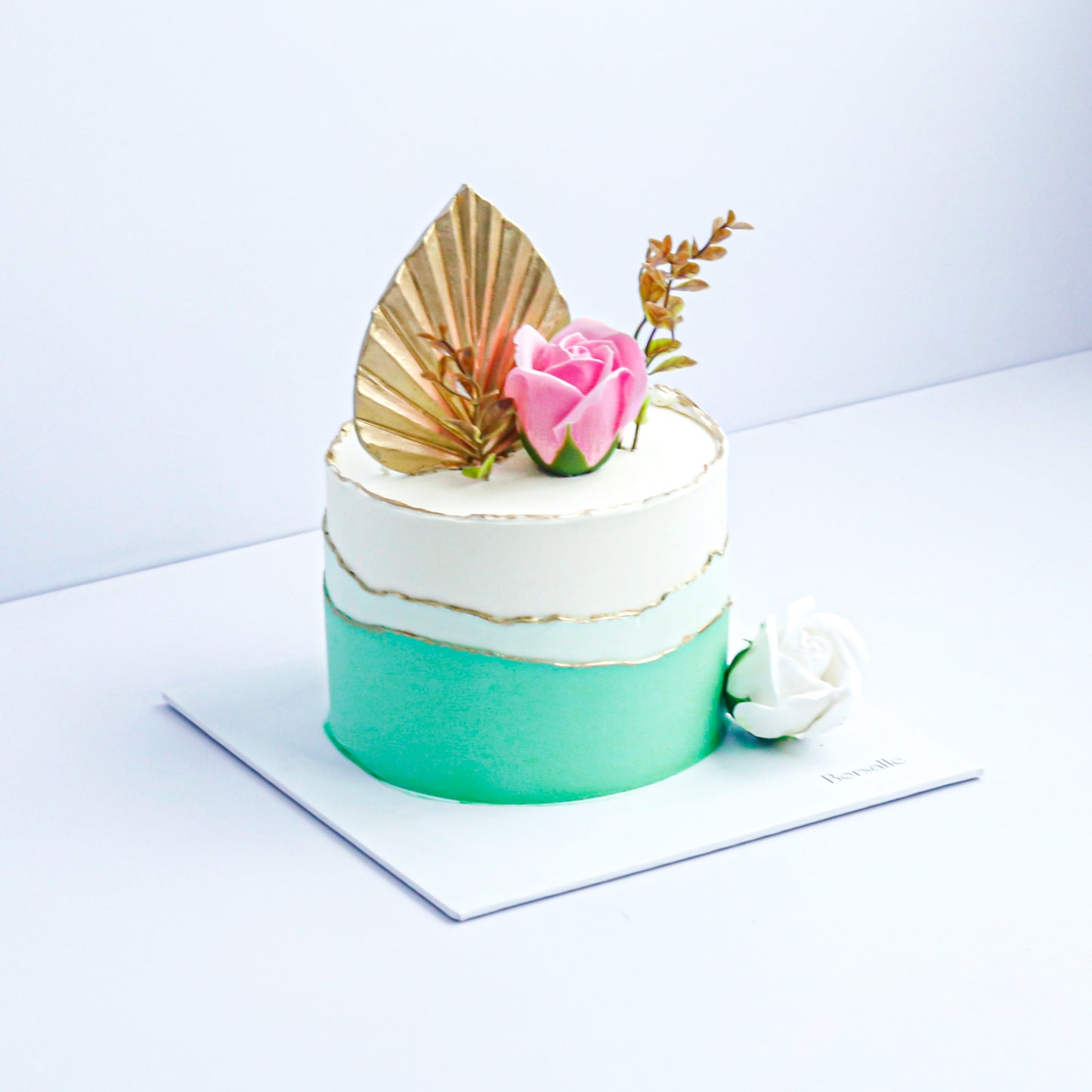 Mad Hattered Floral Anniversary Cake