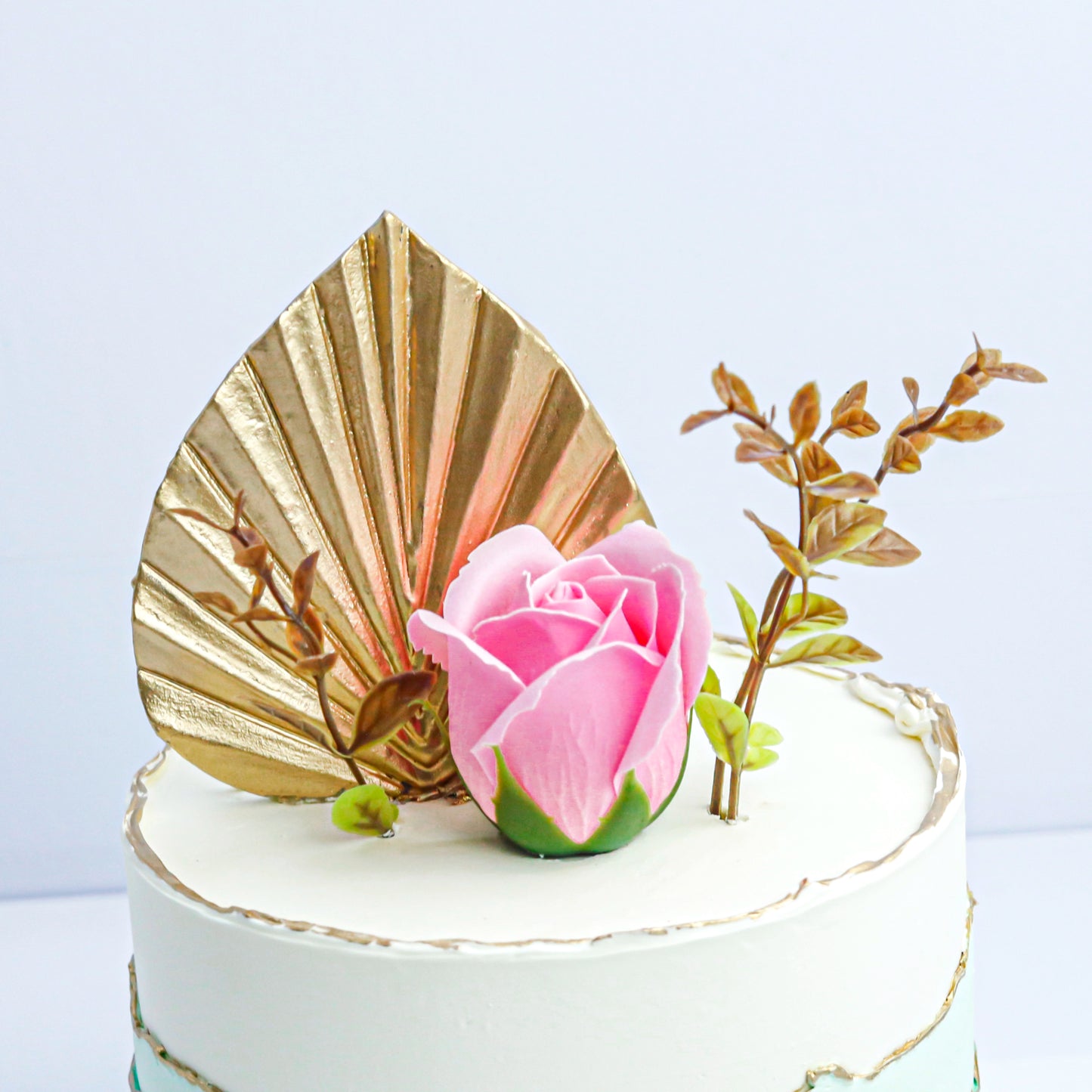 Mad Hattered Floral Anniversary Cake