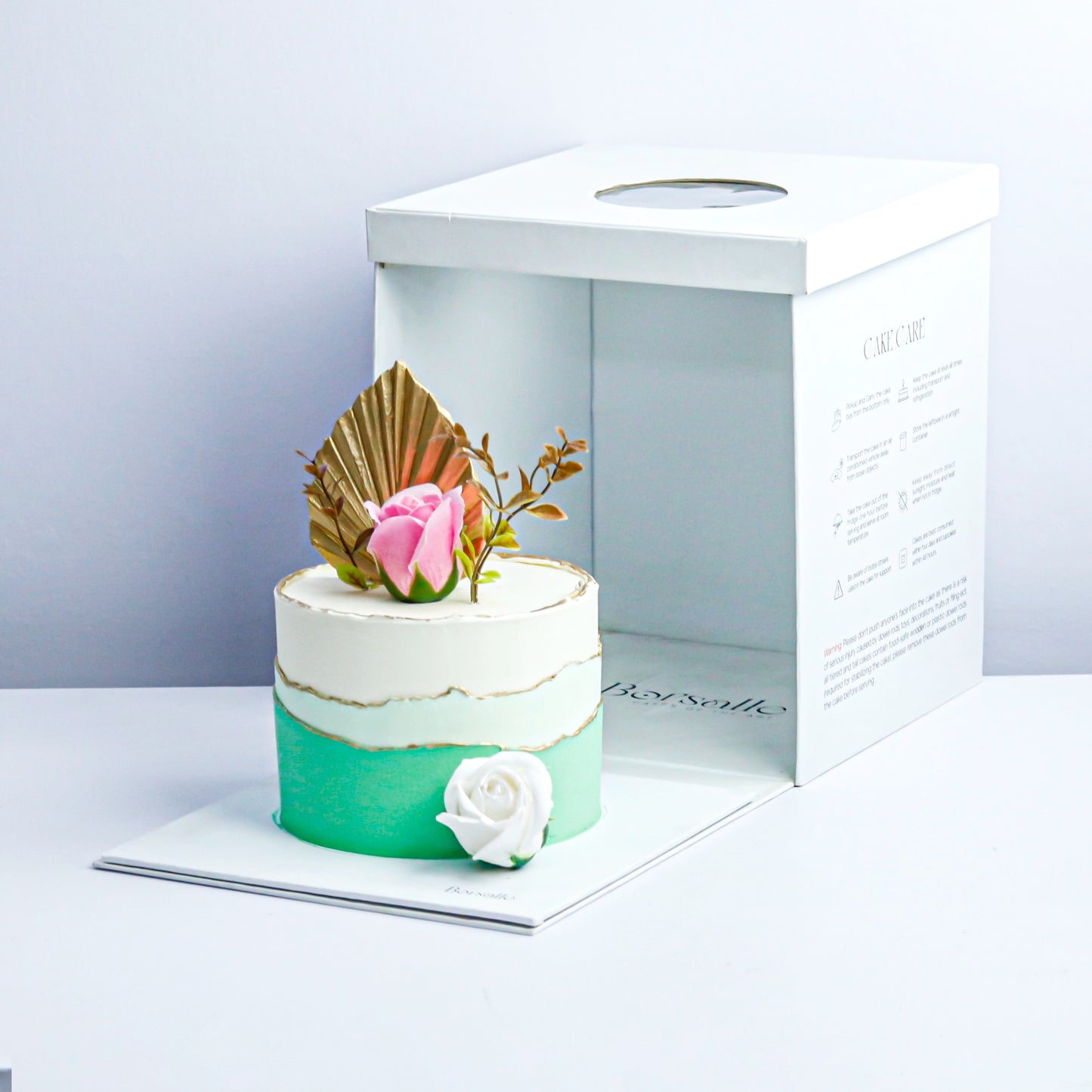 Mad Hattered Floral Anniversary Cake