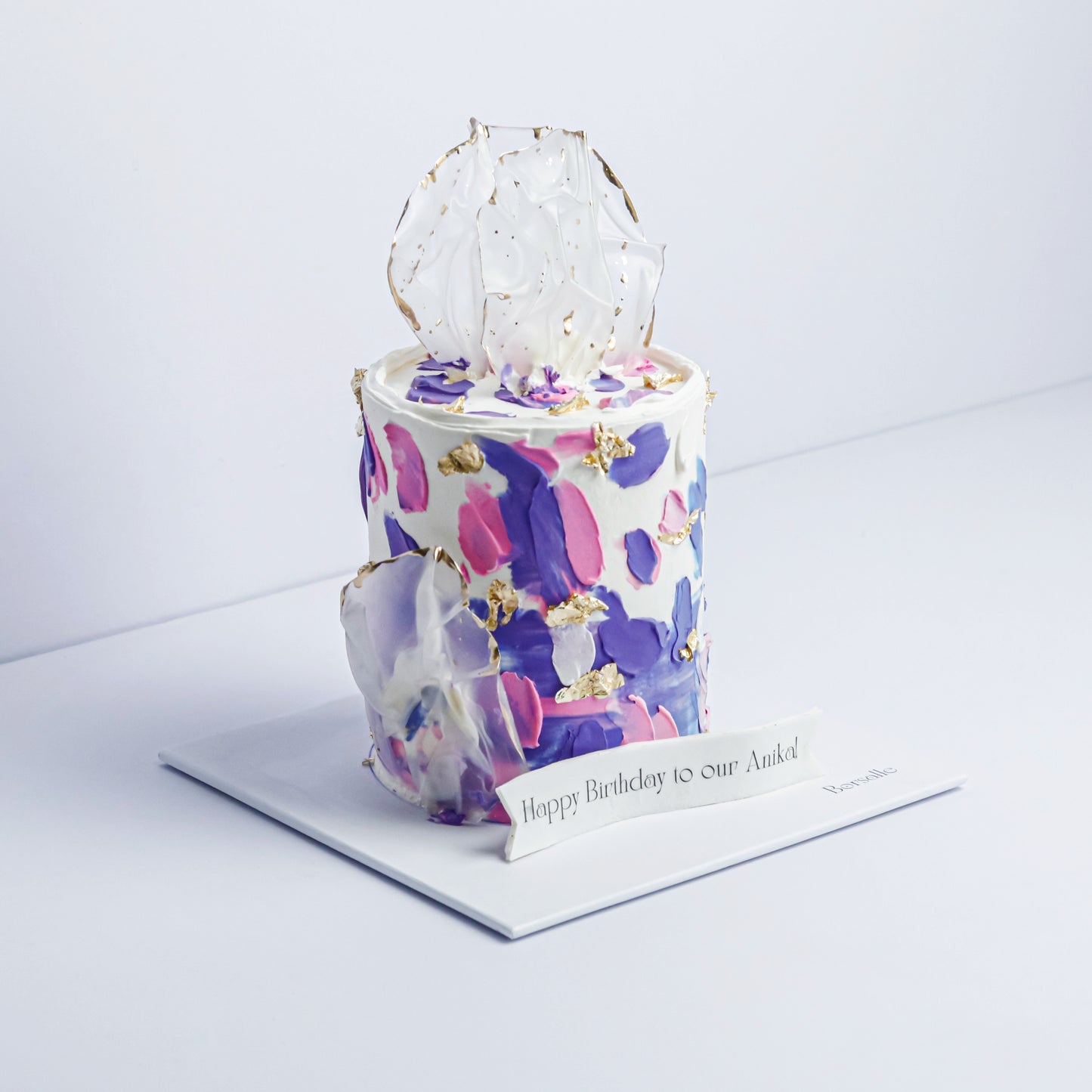 Rice Paper Decorated Cake