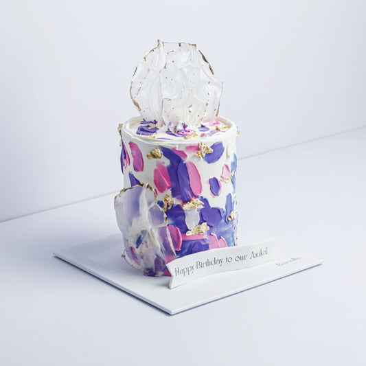 Rice Paper Decorated Cake