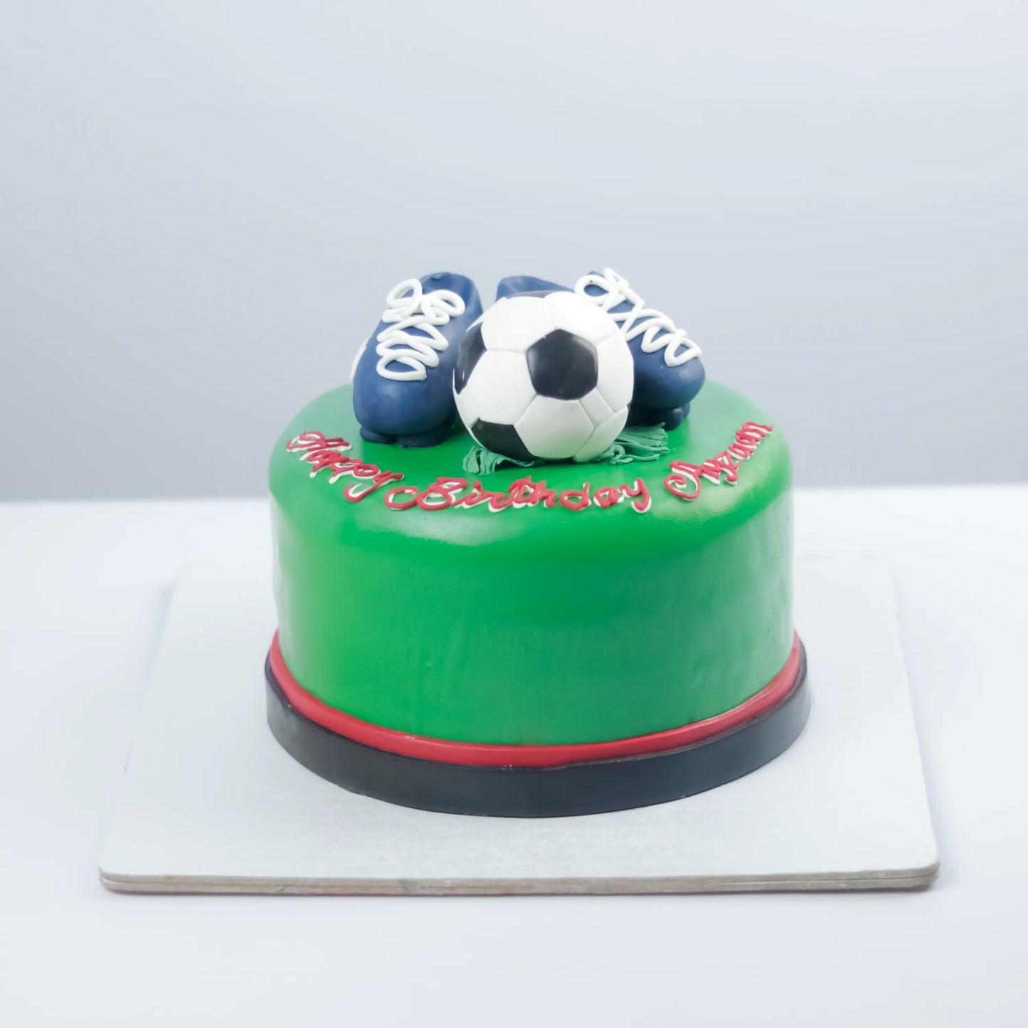 Footballer Theme Cake