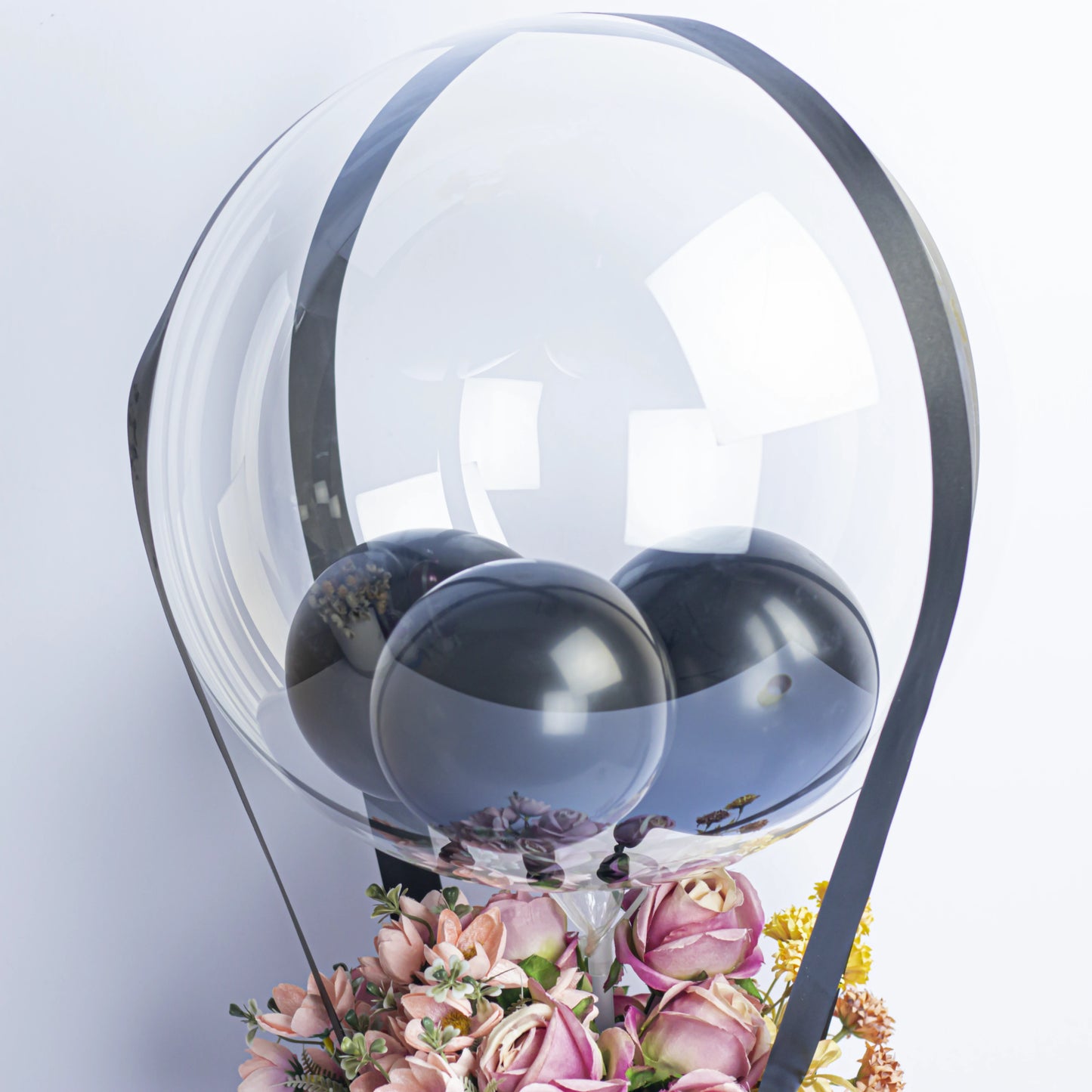 Floral Balloon Celebration Bouquet