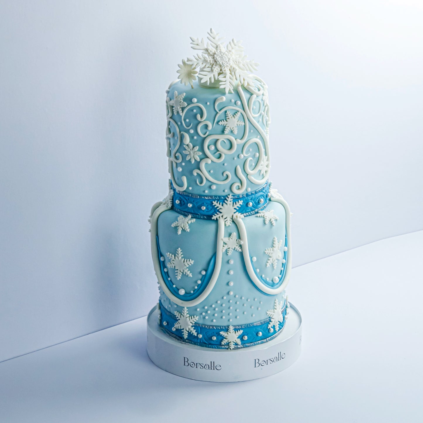 Two-Tier Frozen Frosted Theme Cake