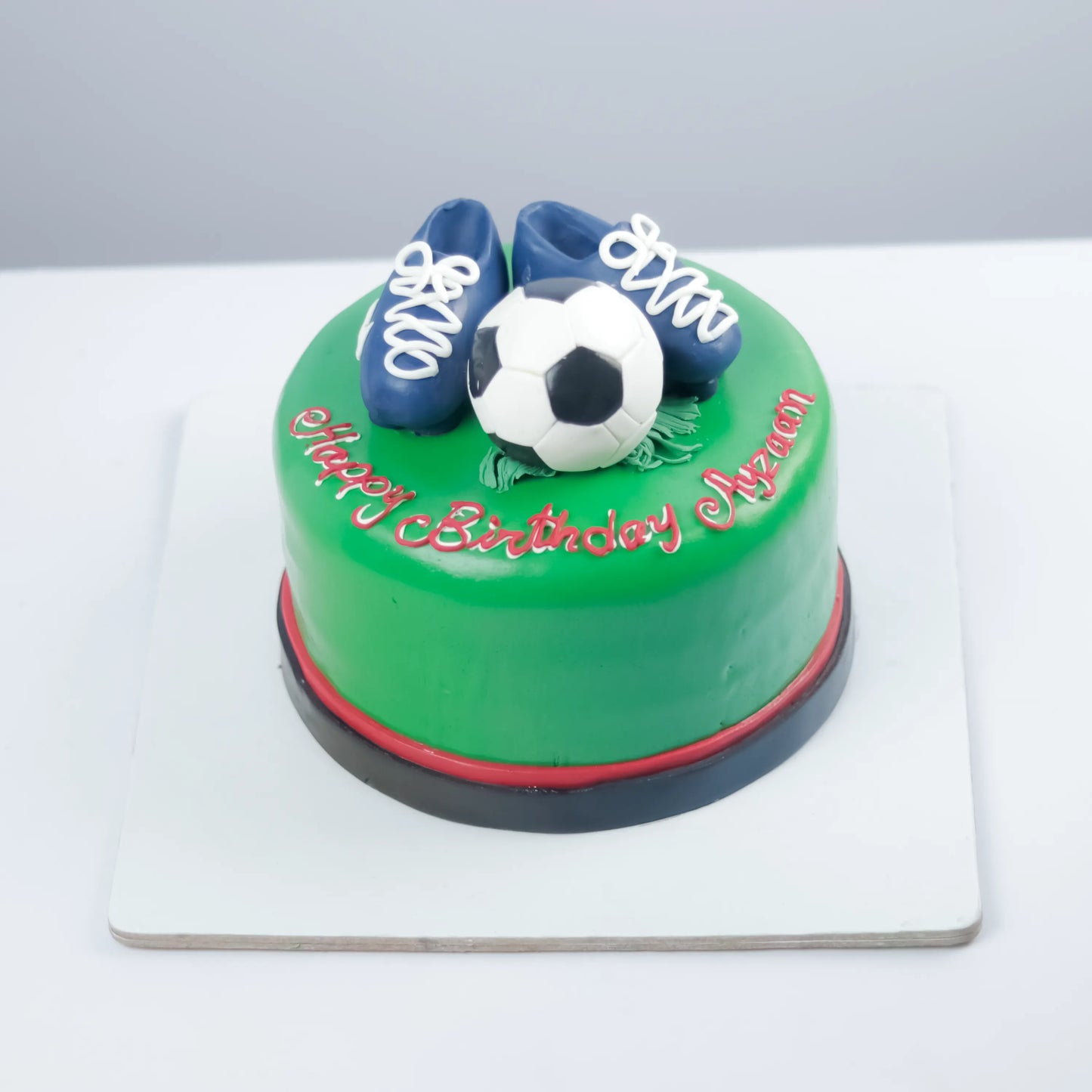 Footballer Theme Cake