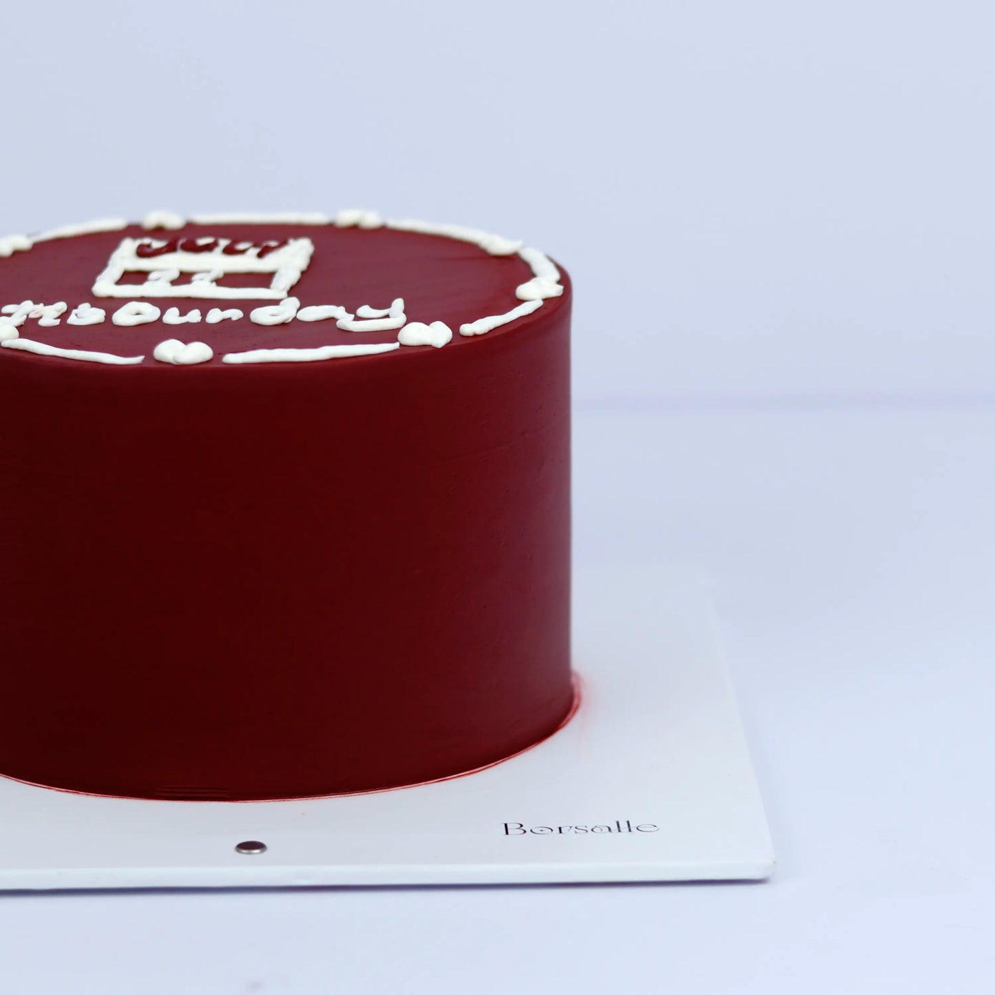 Anniversary in Red Cake