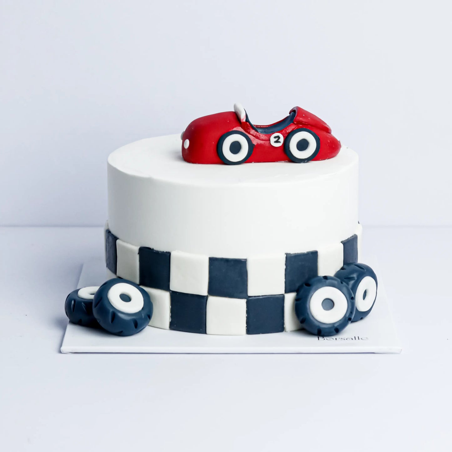 Red Car Celebration Cake