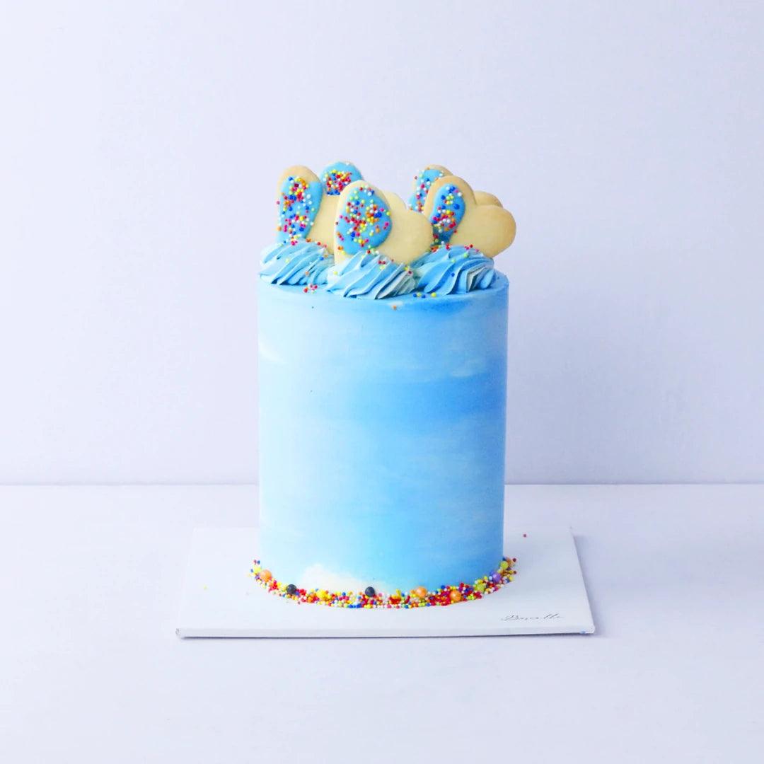 Cookies Fun Blue Cake - Borsalle