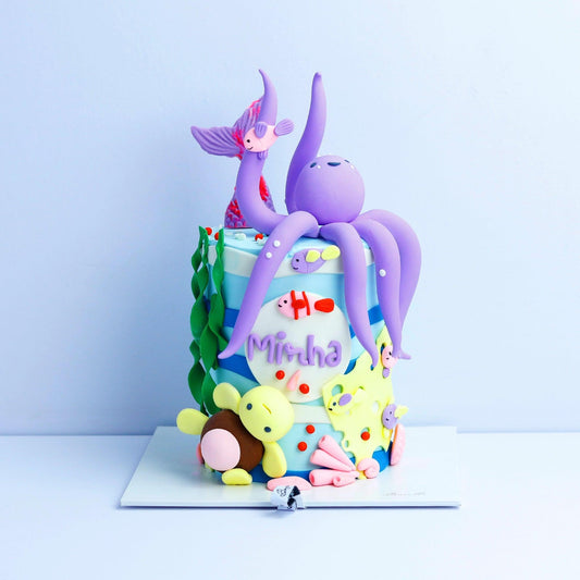 Sea Theme kid's Cake - Borsalle
