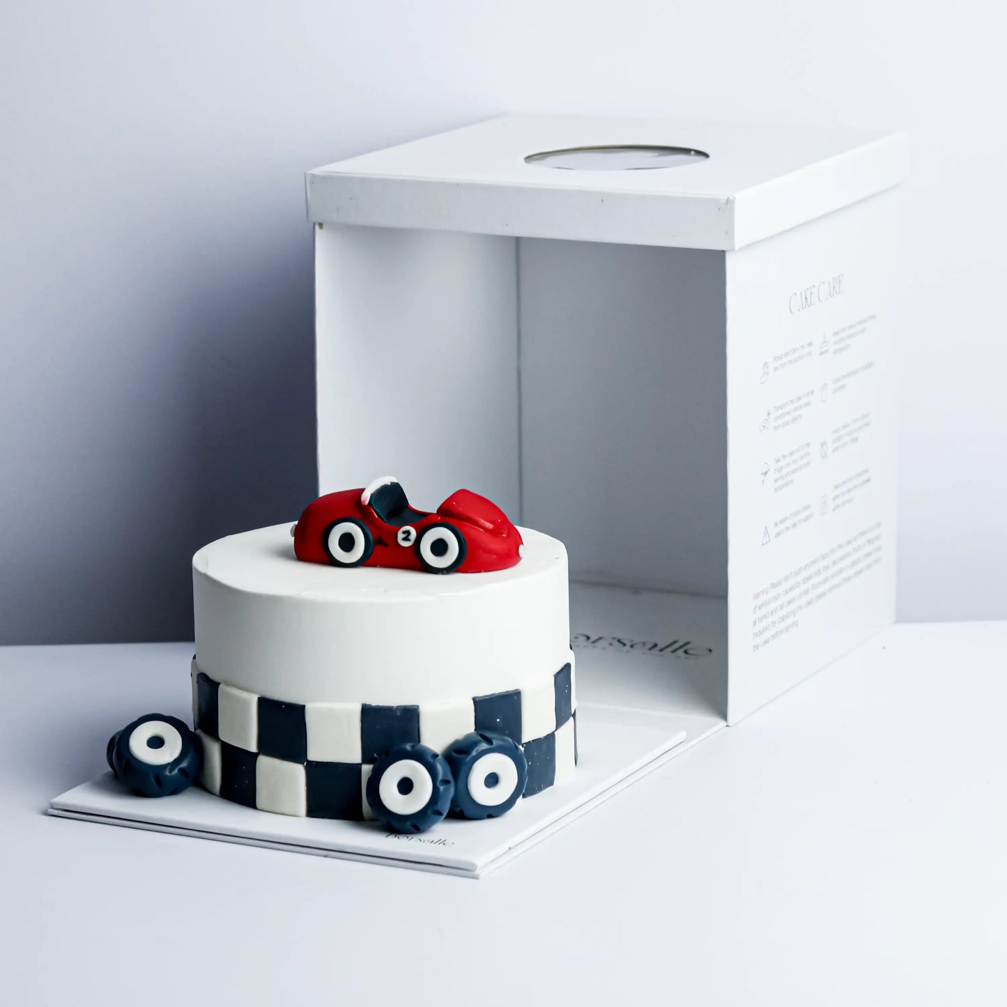 Red Car Celebration Cake