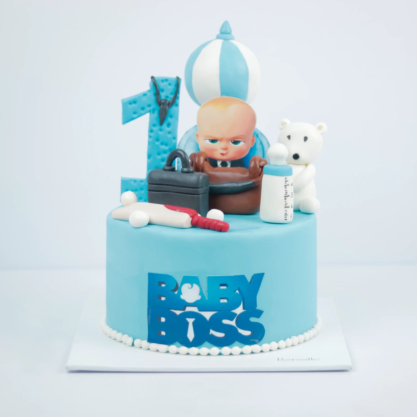 Baby Boss 1 Year Birthday Cake