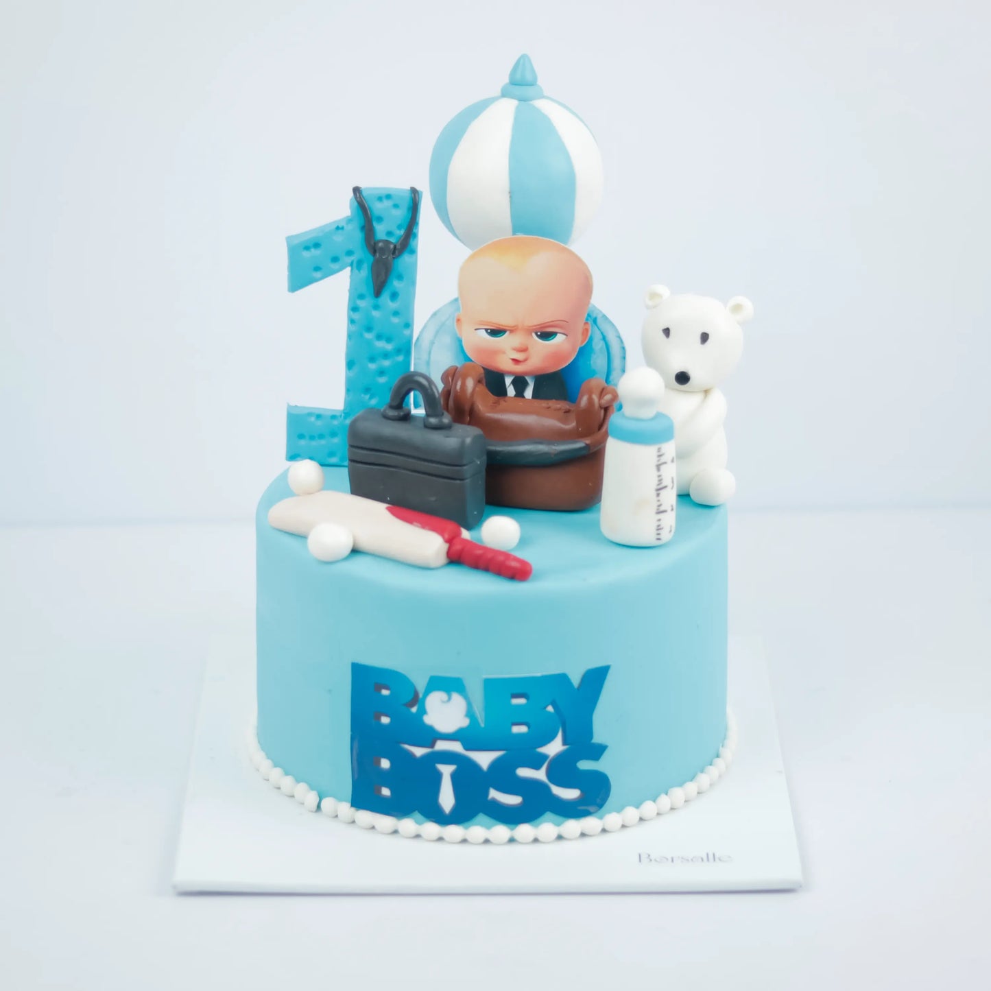 Baby Boss 1 Year Birthday Cake