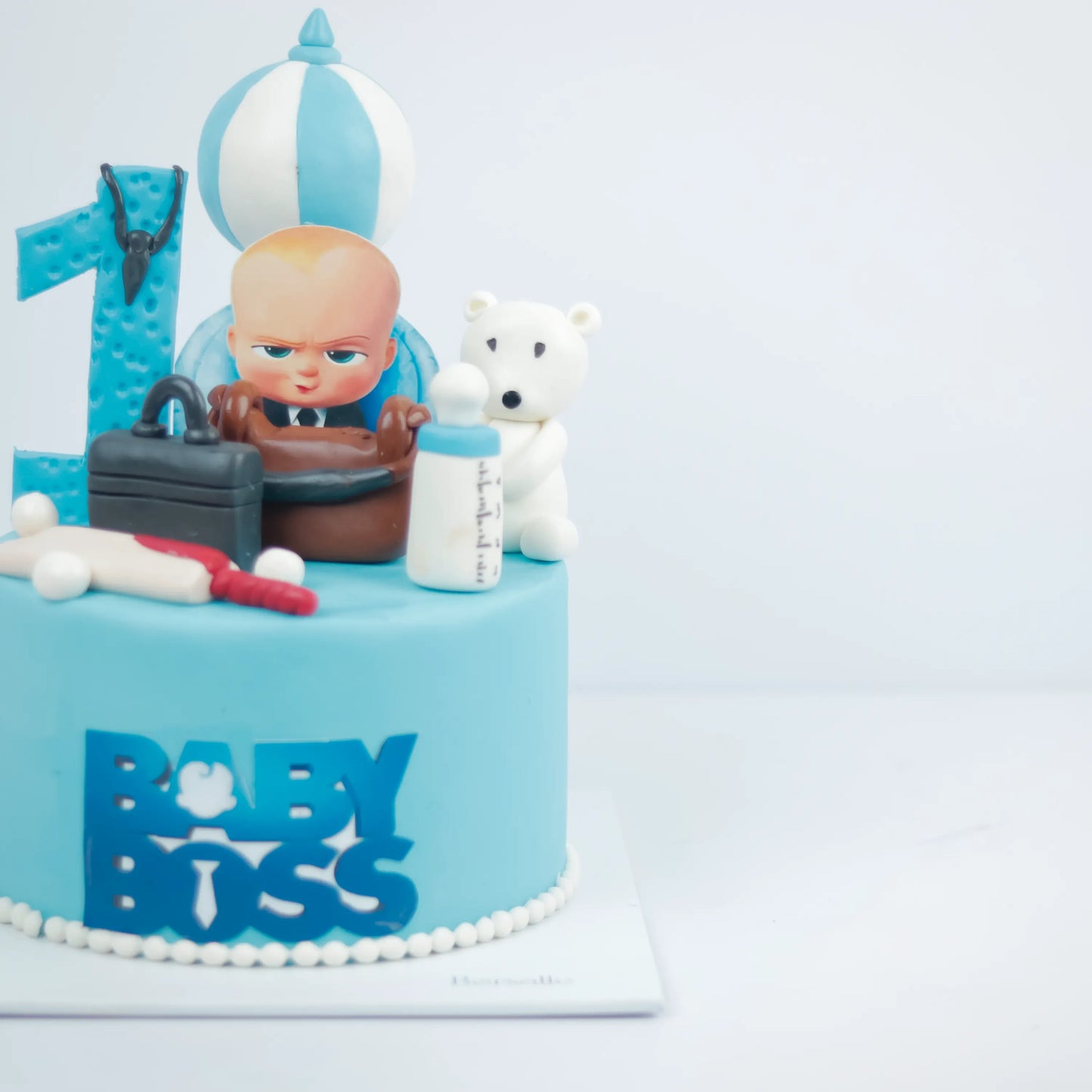 Baby Boss 1 Year Birthday Cake