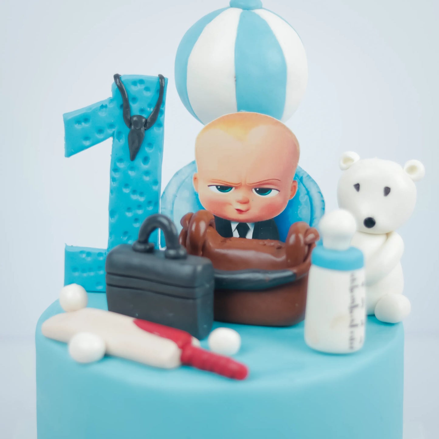 Baby Boss 1 Year Birthday Cake