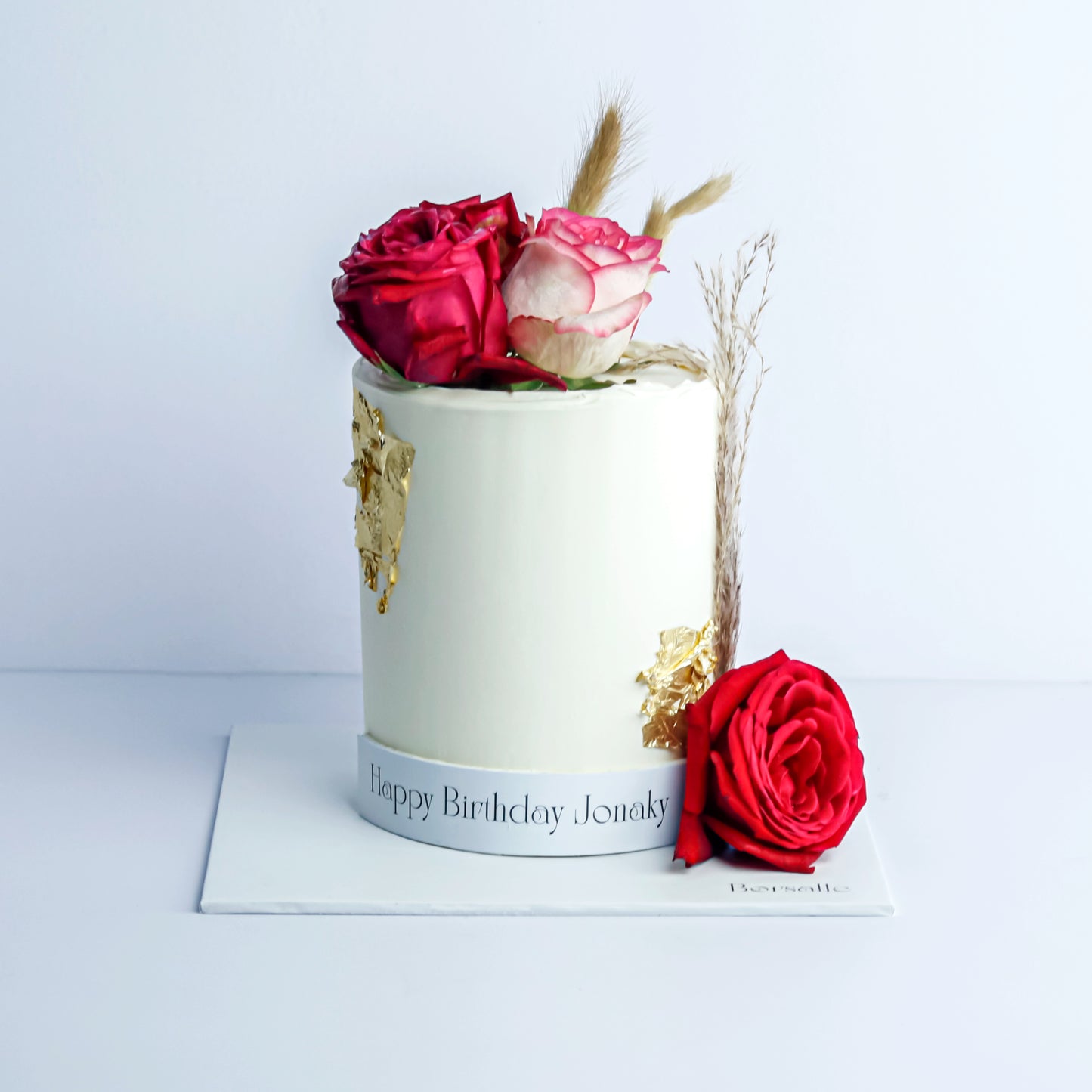 Raw Flower Theme Cake