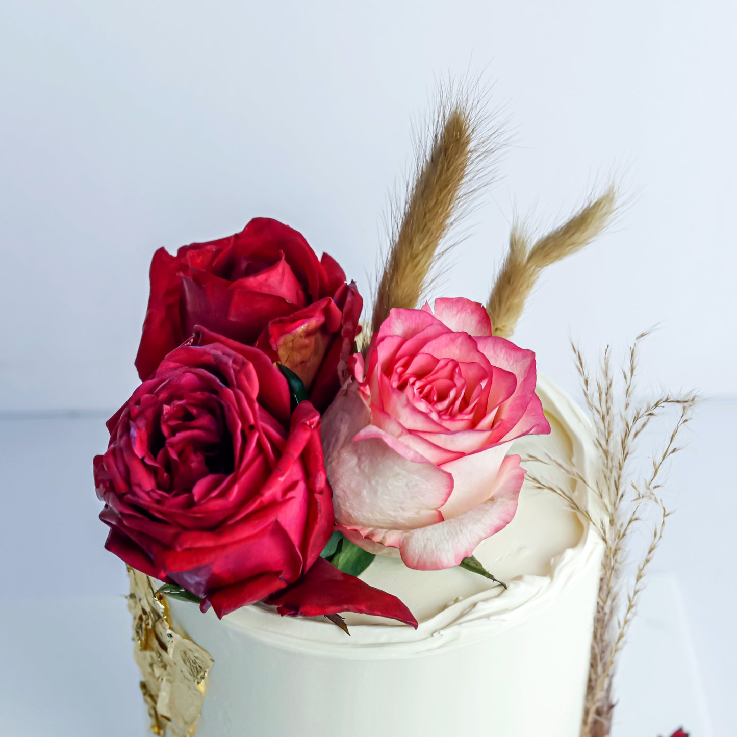 Raw Flower Theme Cake