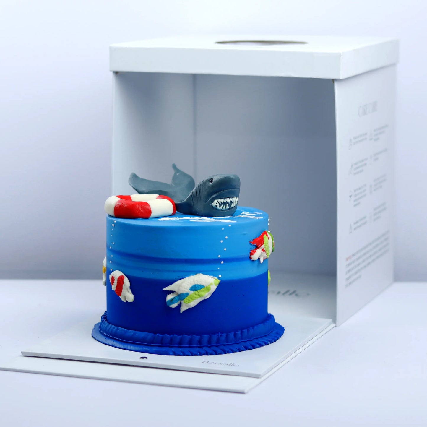 Shark Bite Cake