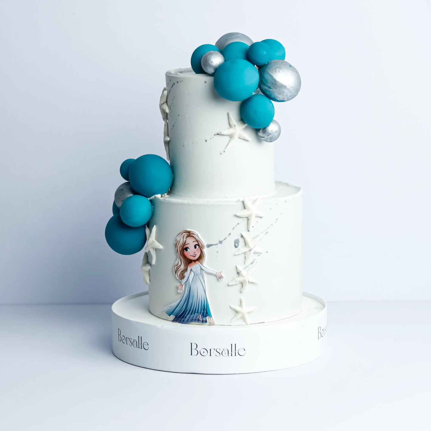 Two-Tier Frozen Cake