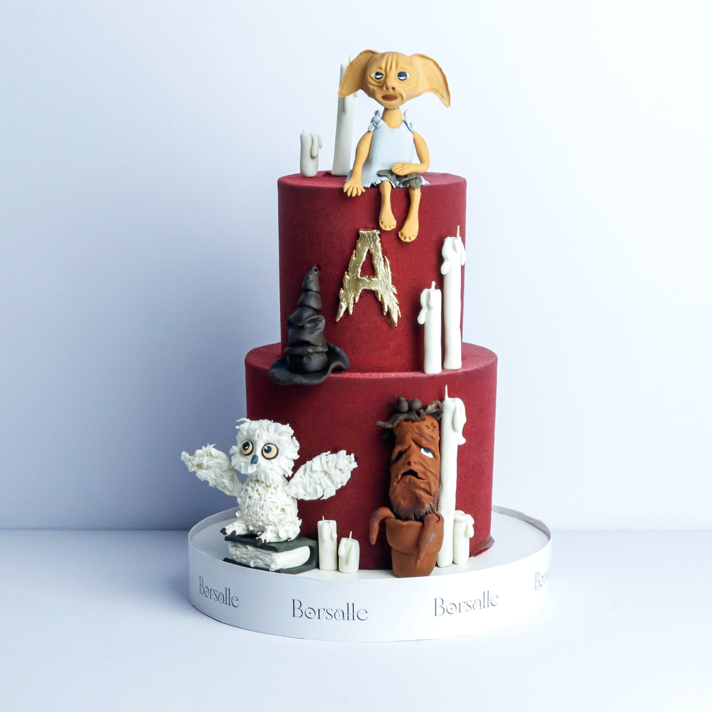 Two-Tier Harry Potter Theme Cake