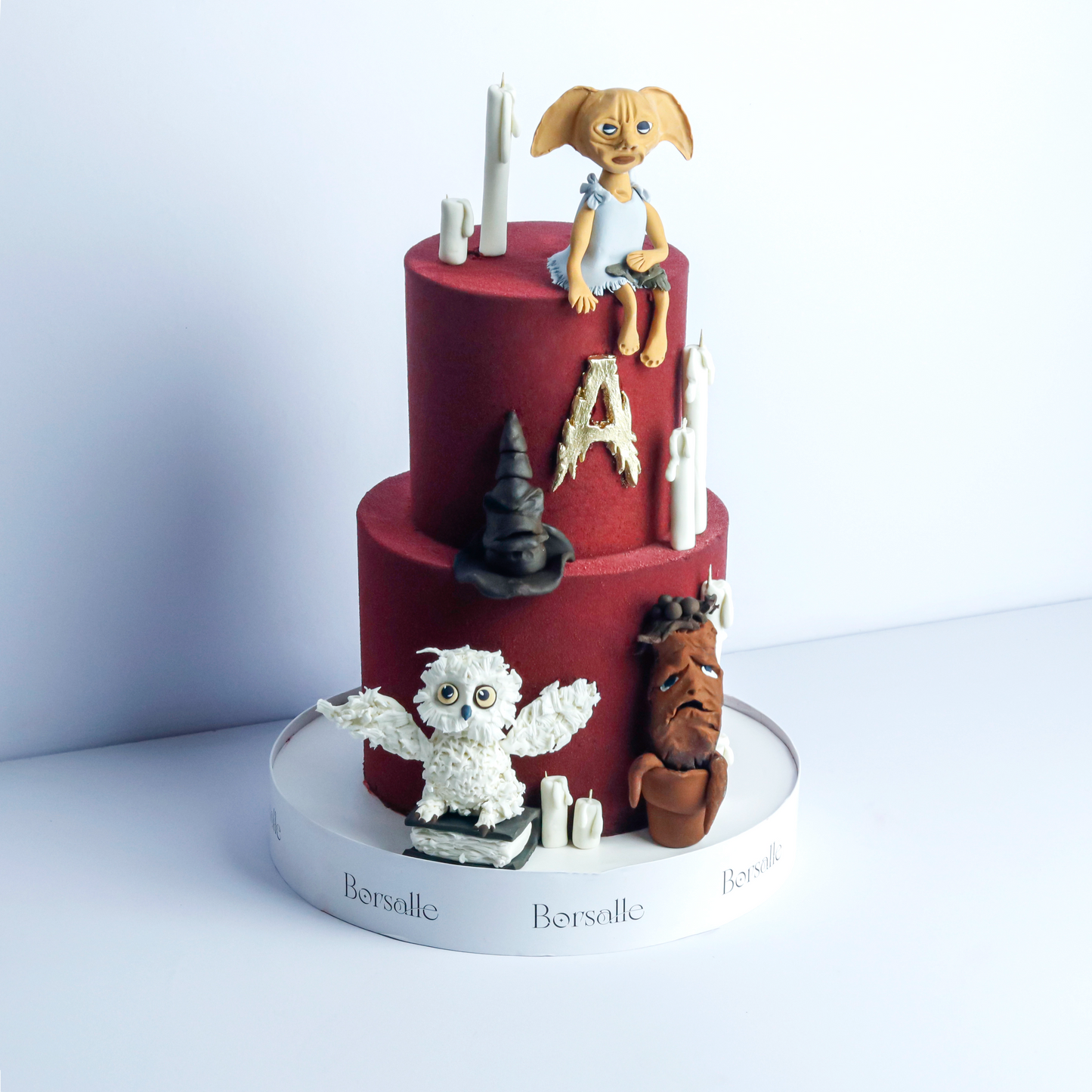 Two-Tier Harry Potter Theme Cake