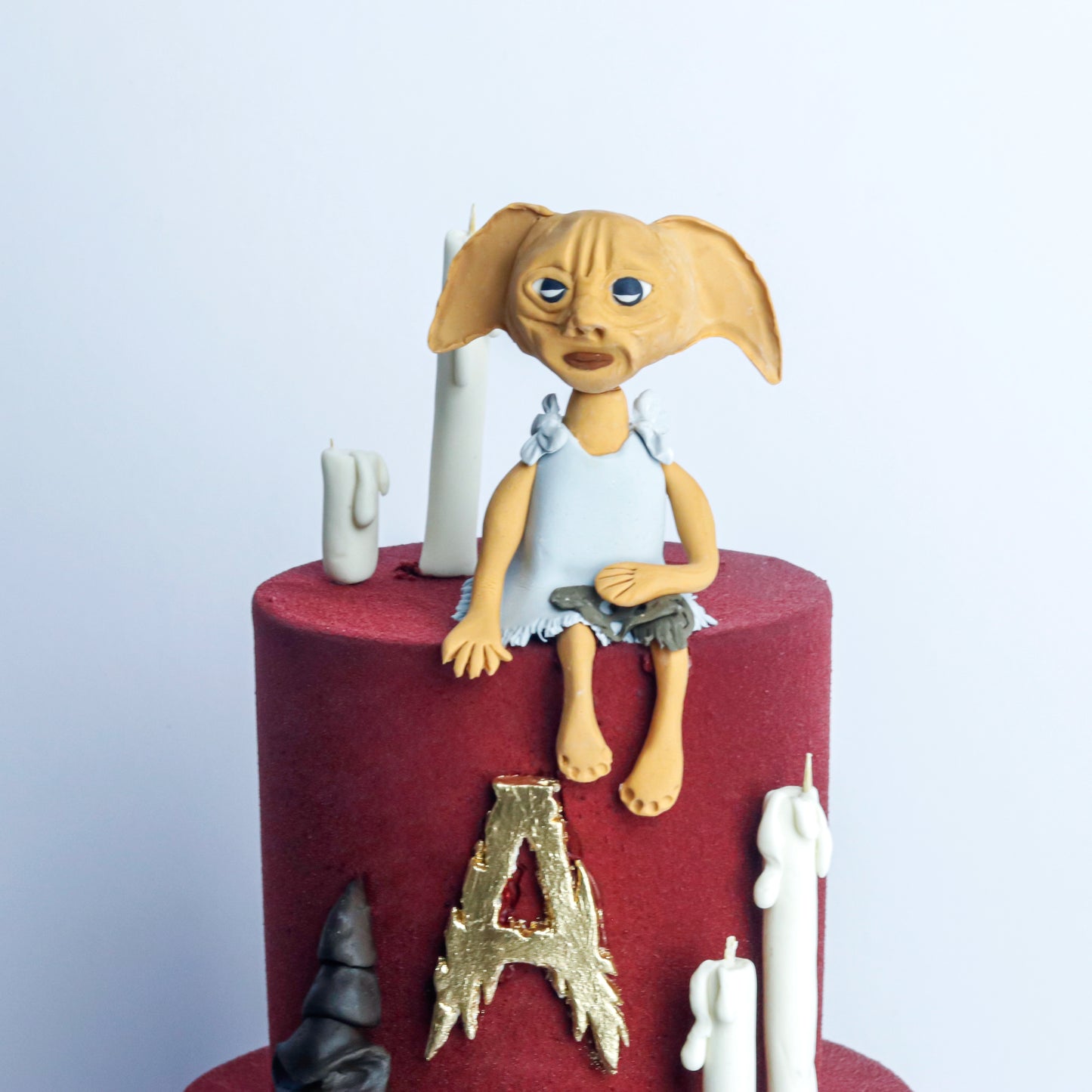 Two-Tier Harry Potter Theme Cake