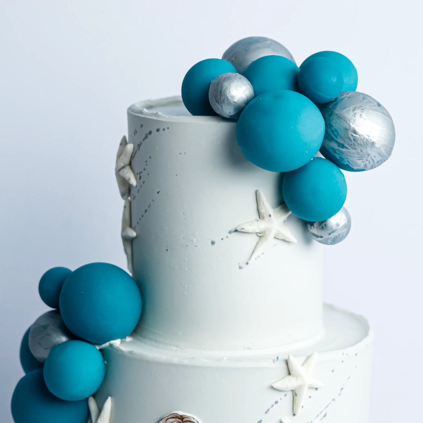 Two-Tier Frozen Cake