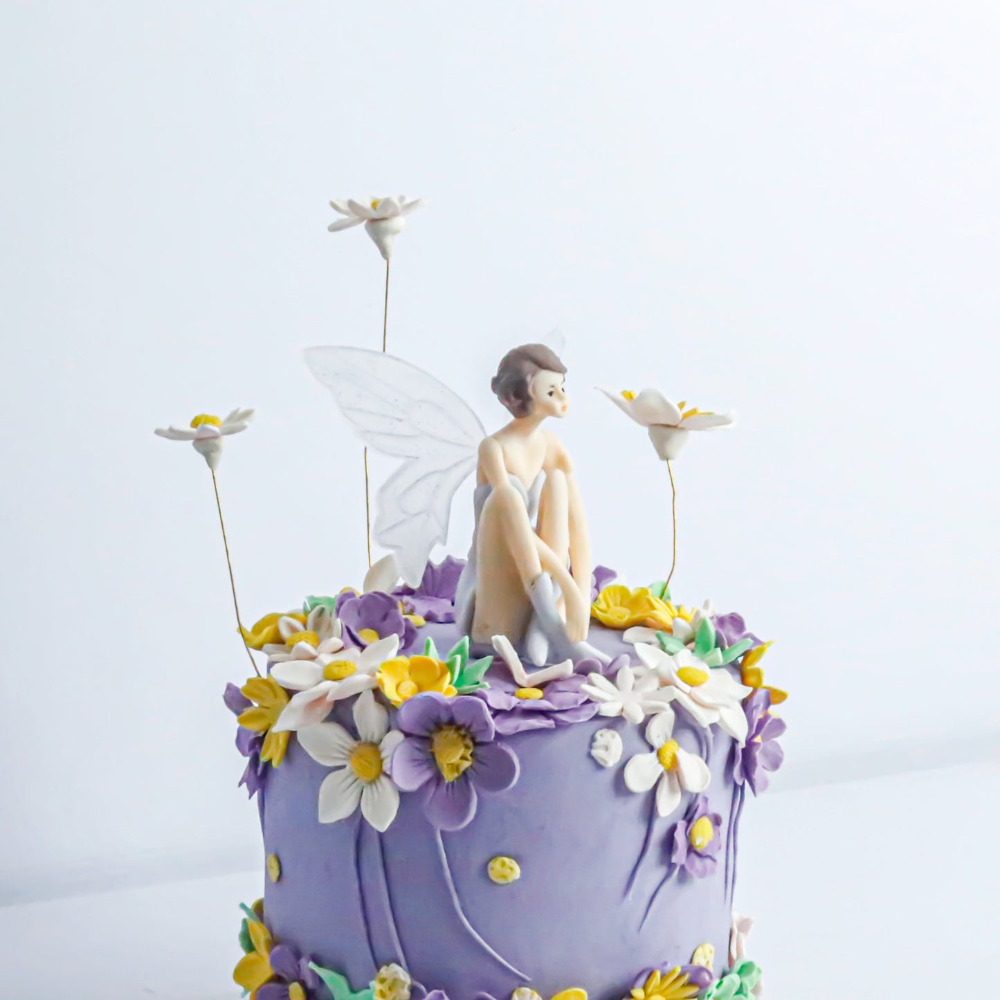 Floral Fairy Theme Cake