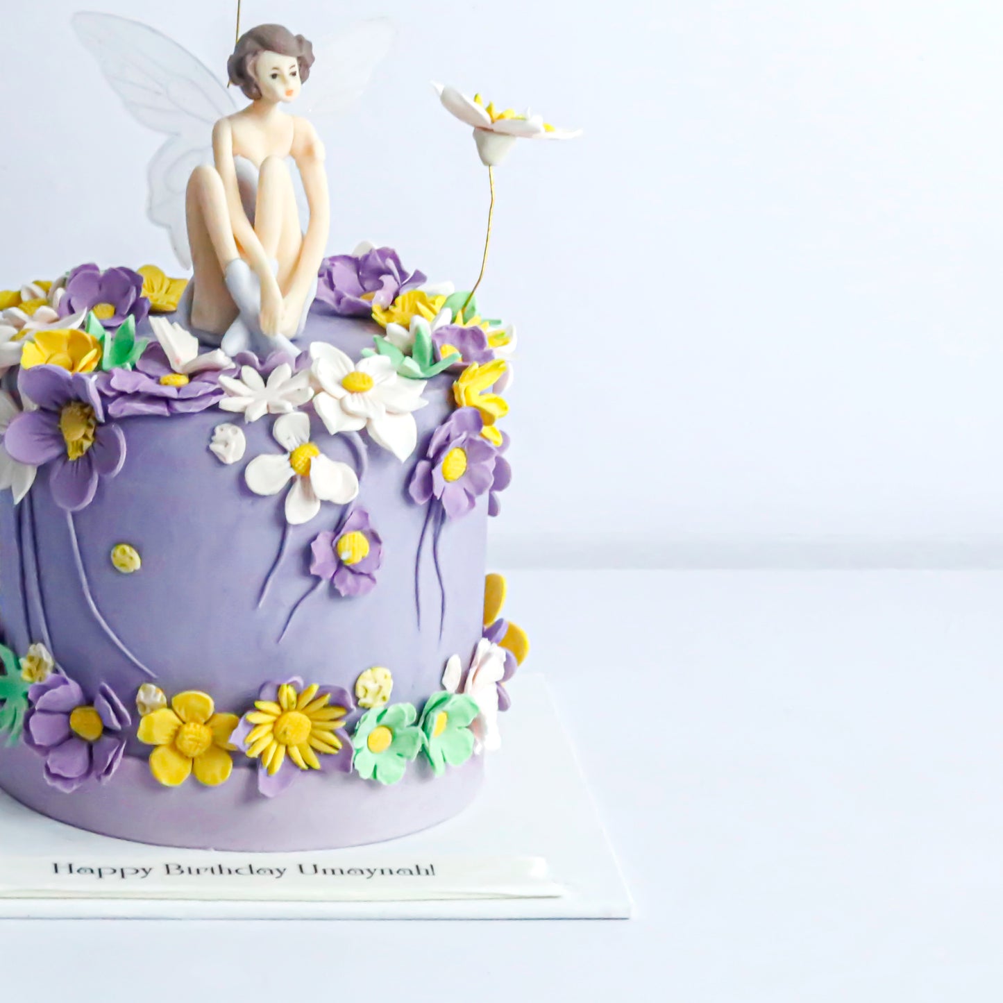 Floral Fairy Theme Cake
