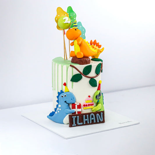 Dinosaur Theme Cake