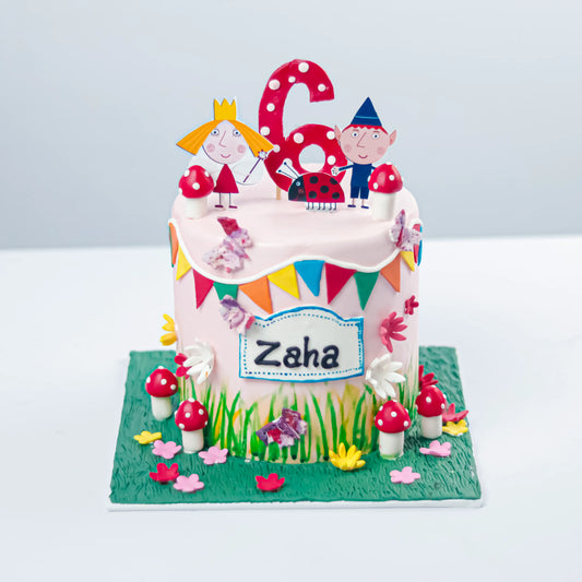 Ben And Holly's Little Kingdom Birthday Cake