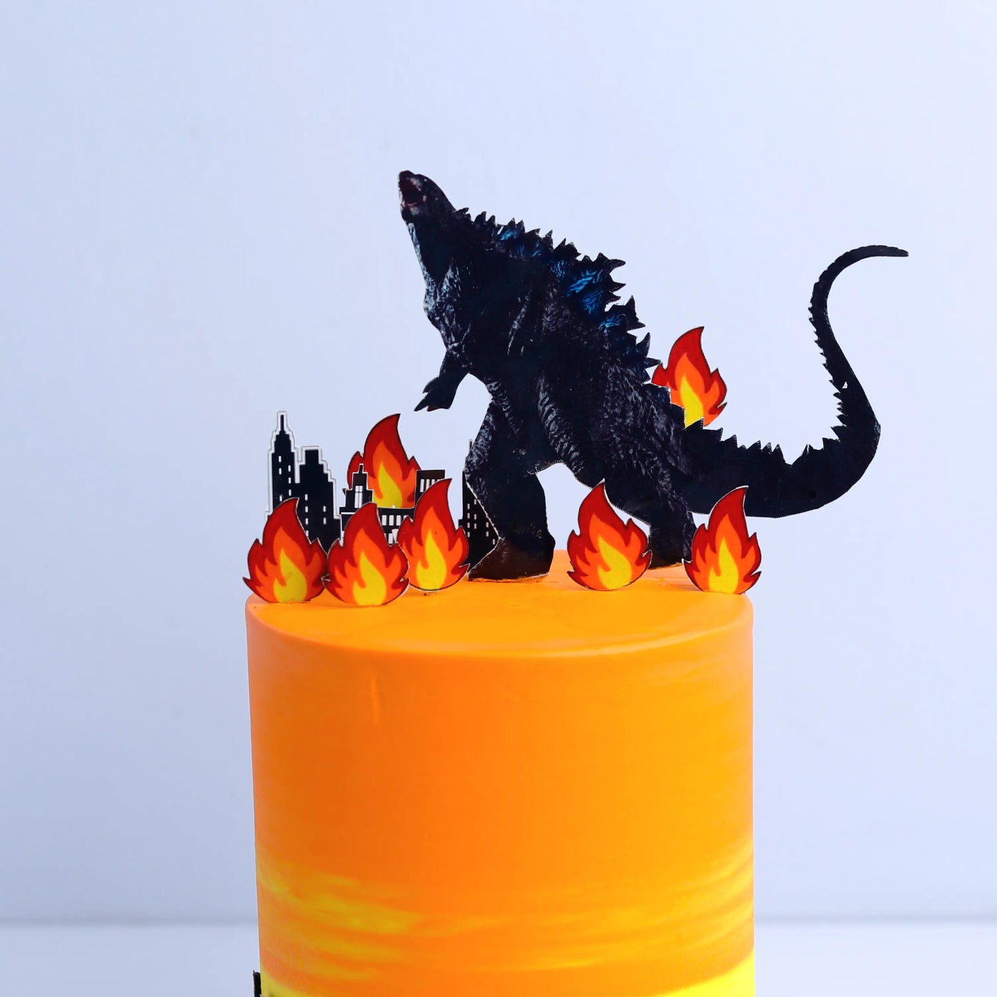 Godzilla's Roar Cake