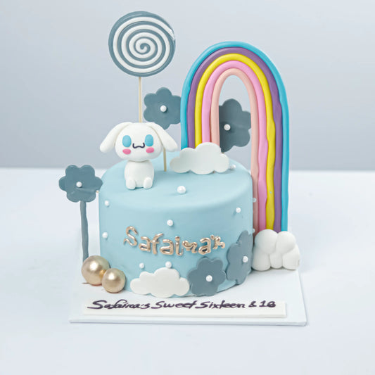 Cinnamoroll Theme Cake