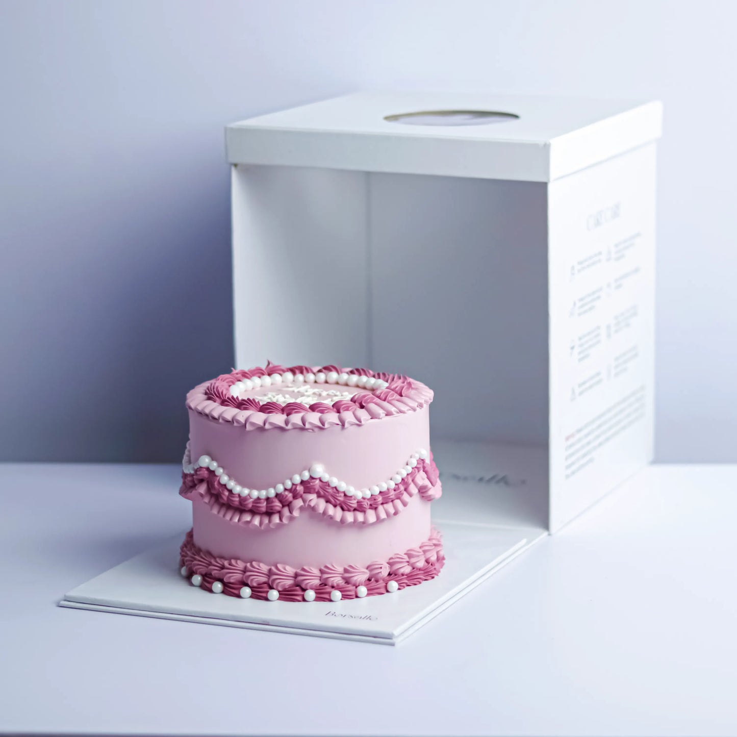 Vintage Birthday Delight Cake